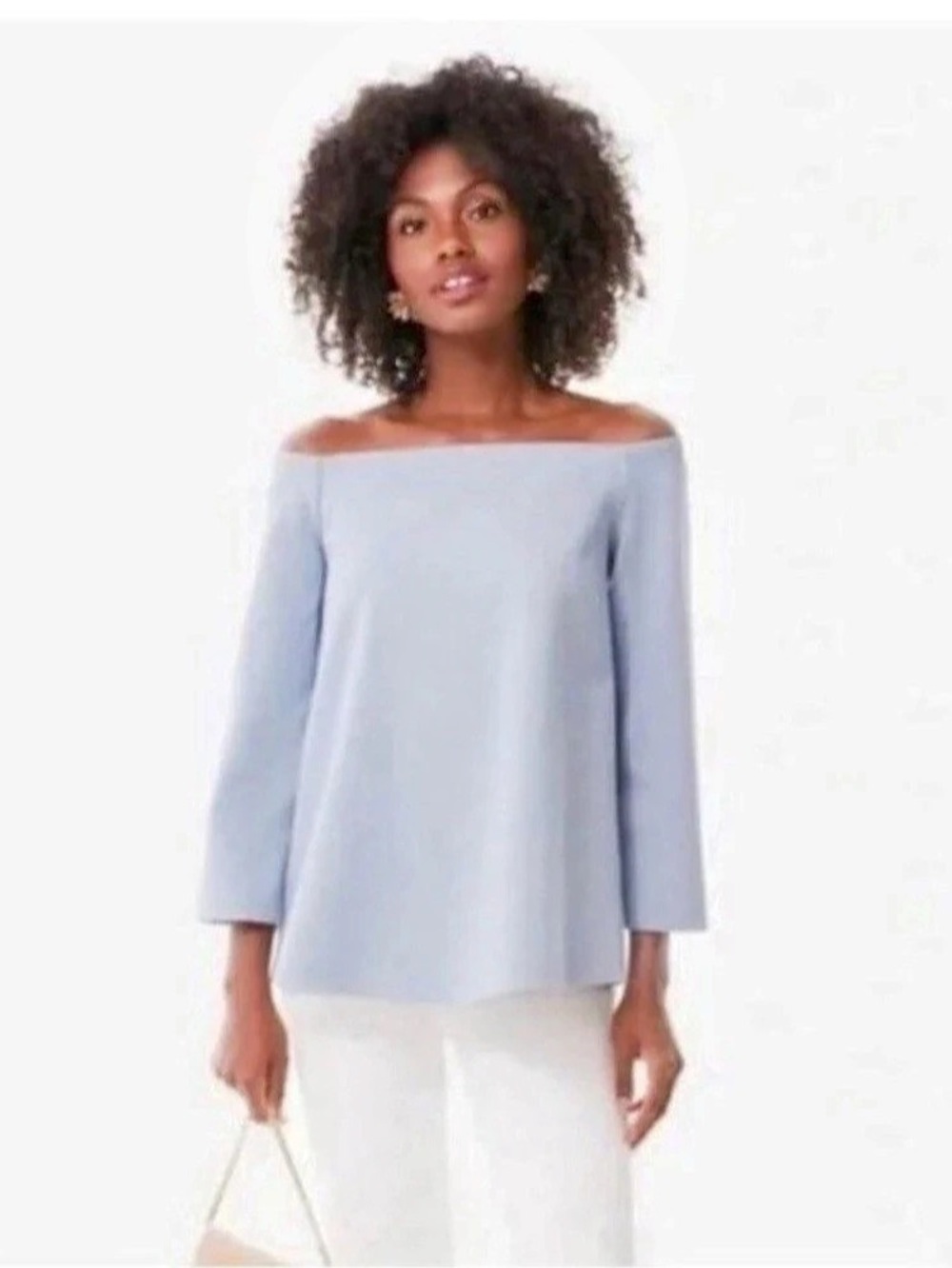 Tuckernuck Off-The-Shoulder Top Blouse M